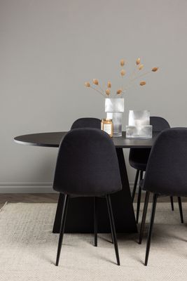 Venture Home Matgrupp Bootcut med 6 Matstolar Polar