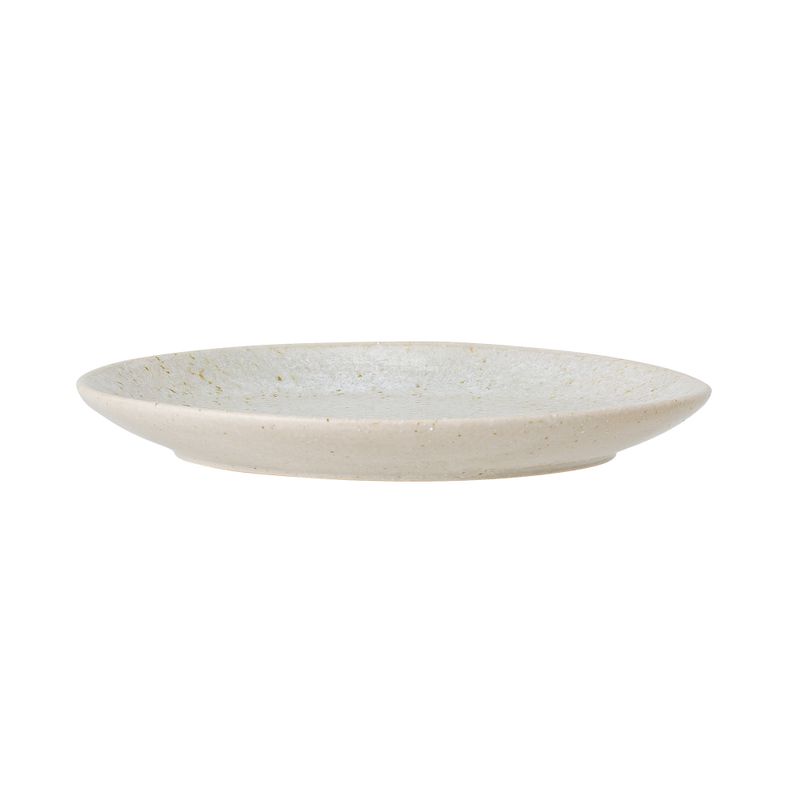 Bloomingville Taupe Tallrik, Grå, Stengods - 12-pack