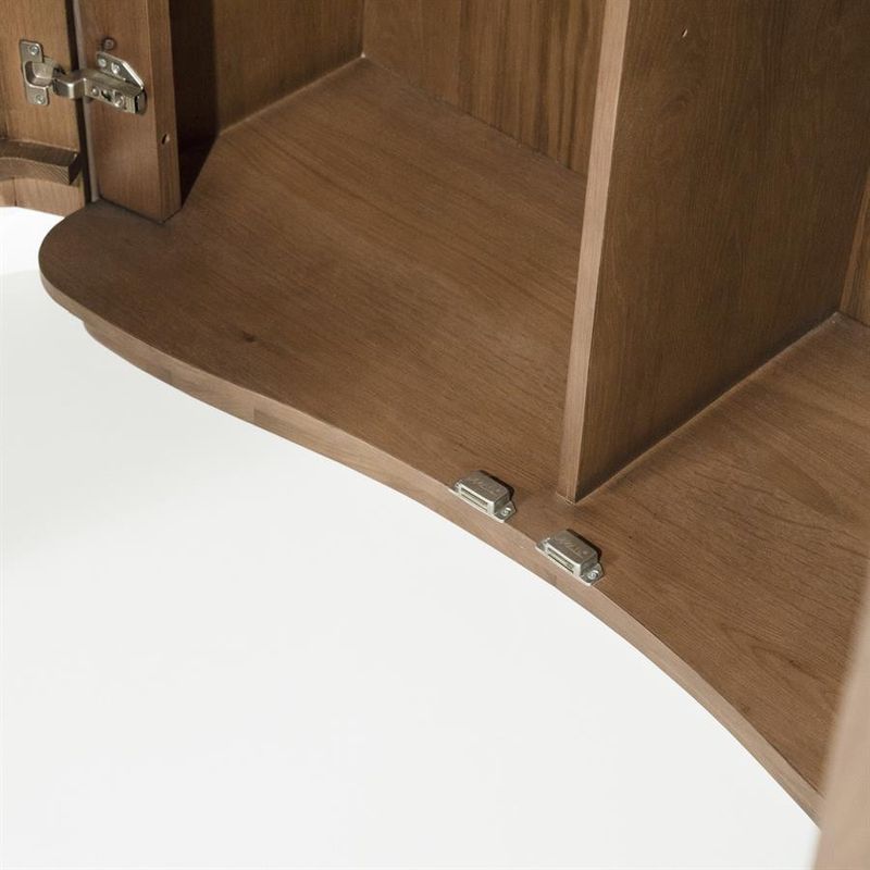 Elegant Skåp Eleonora Josh i Brun Ek