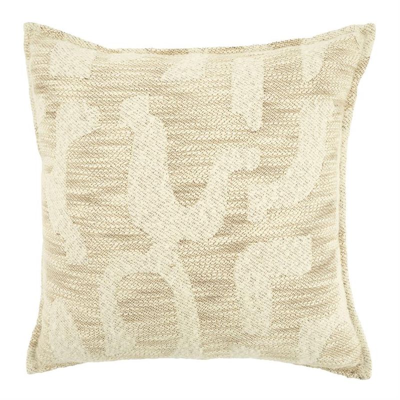 By Boo Prydnadskudde Waver Beige 45x45 cm