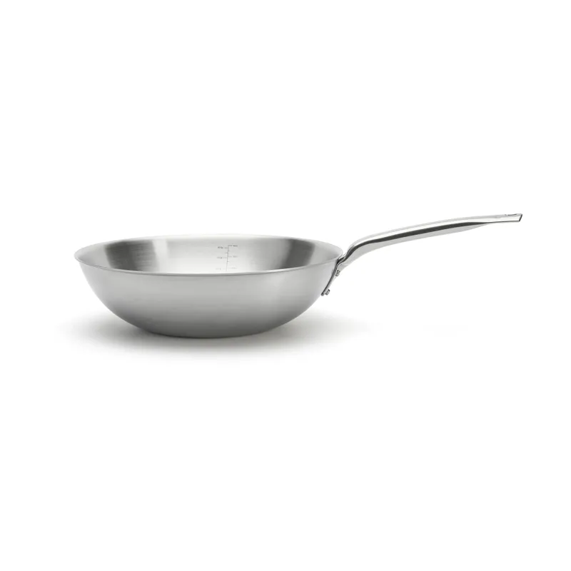 De Buyer Alchimy wok rostfritt stål Ø32 cm