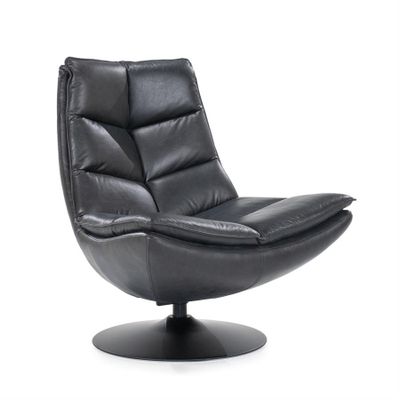 Eleonora Fåtölj Sven - Svart Boho Leather