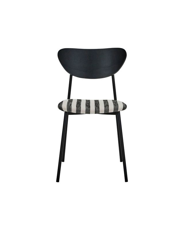 House Doctor Must Stol Svart/Vit set om 2