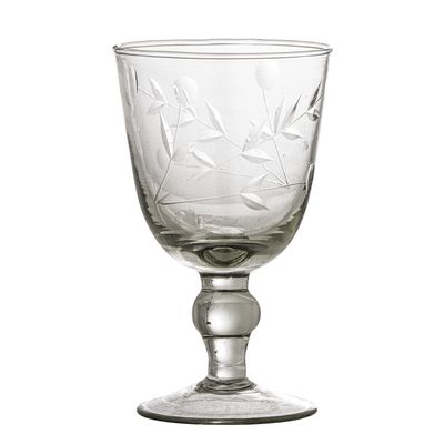 Creative Collection Rhina Wine Glas, Clear, Recycled Glas - 4-pack