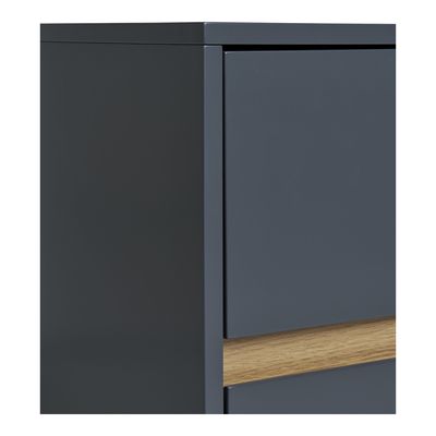 House Nordic Bisley Sidobord Mörkgrå