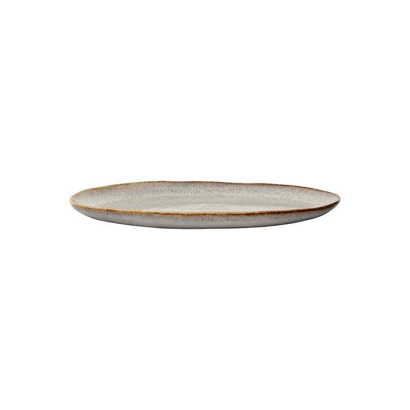 Bloomingville Sandrine Tallrik, Natur, Stengods - 6-pack