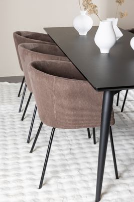 Venture Home Ellis Matbord med Berit Matstol