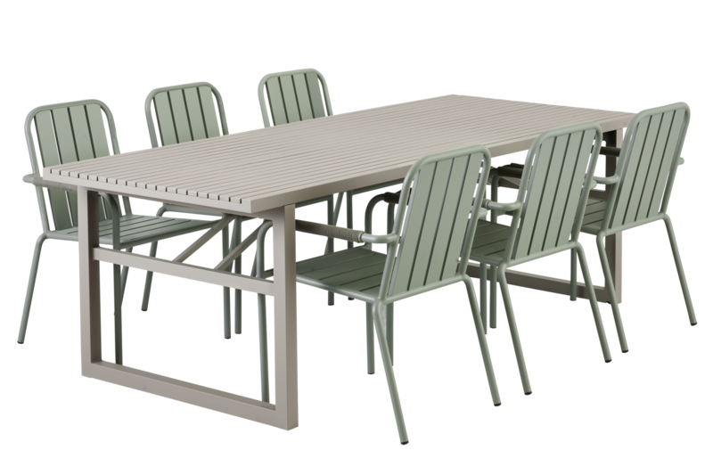 Brafab Vevi Matbord 95x230 cm Khaki