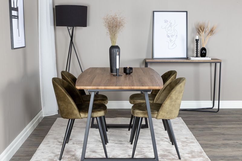 Venture Home Matgrupp Inca med stolar Velvet