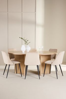 Venture Home Matbord Strada med Night Stol