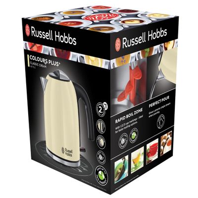 Russel Hobbs Vattenkokare Colours Cream 1,7l