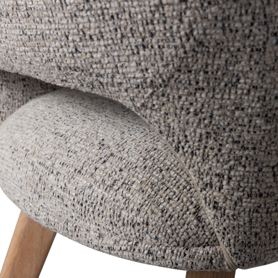 WOOOD Murat Matstol Natur med Träben 2 st