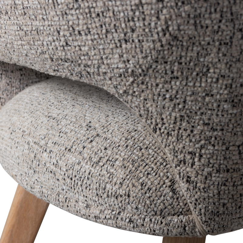 WOOOD Murat Matstol Natur med Träben 2 st