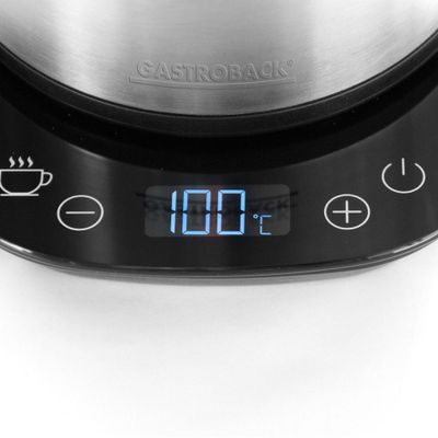 Gastroback Design vattenkokare Advanced Thermo