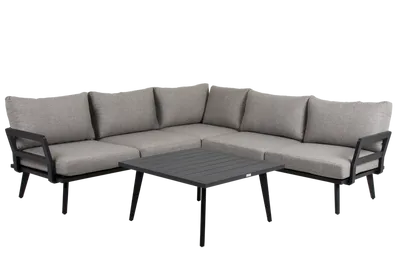 Brafab Villac 2-sits Modul Svart/Beige