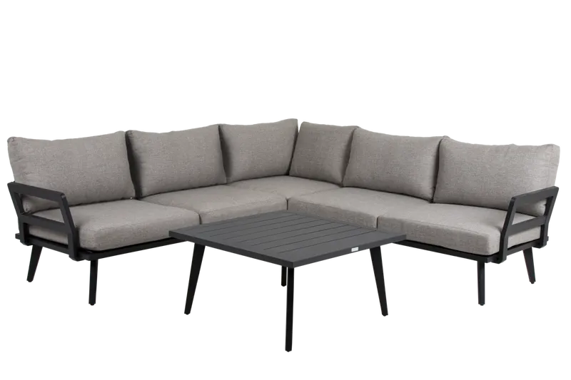 Brafab Villac 2-sits Modul Svart/Beige