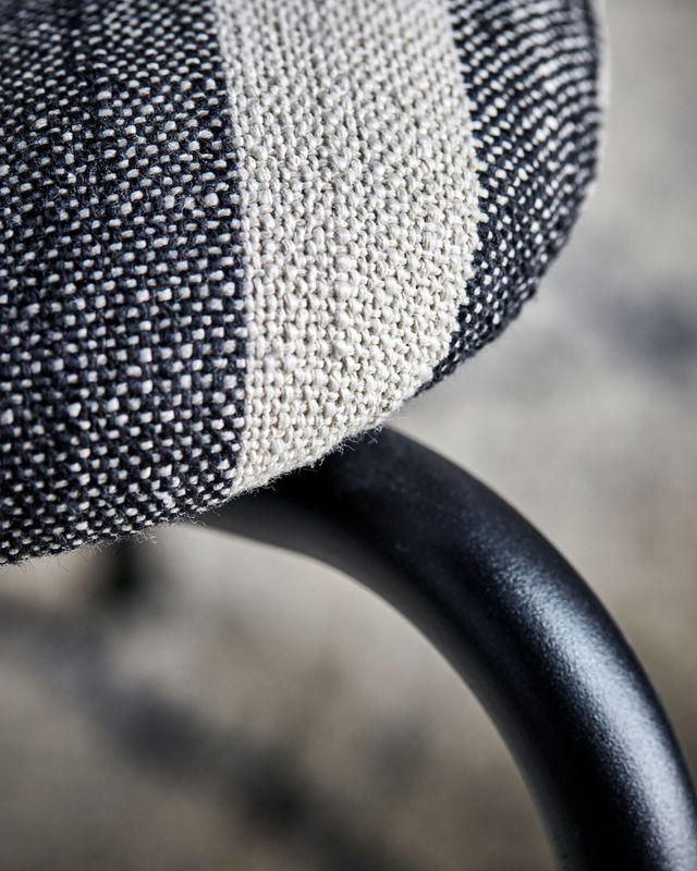 House Doctor Longa Stol Svart/Vit