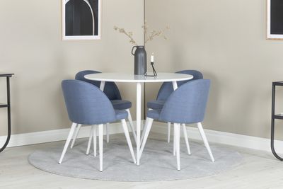 Venture Home Matgrupp Plaza med stolarna Velvet