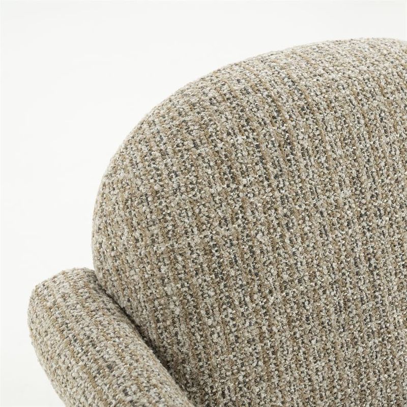 Eleonora Fåtölj Monica - Taupe Asti Mullvad