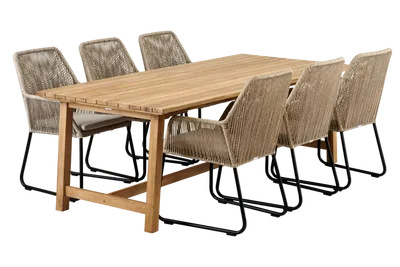 Brafab Keros Matbord 100x220 cm Teak