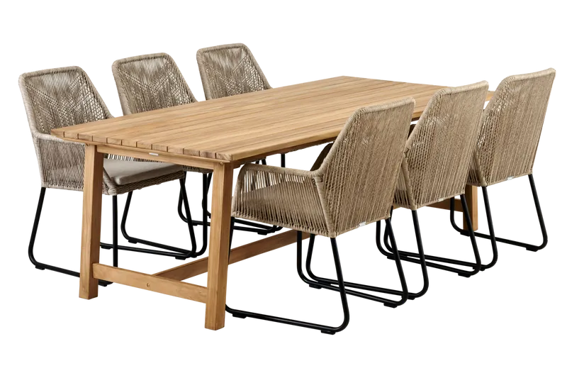 Brafab Keros Matbord 100x220 cm Teak