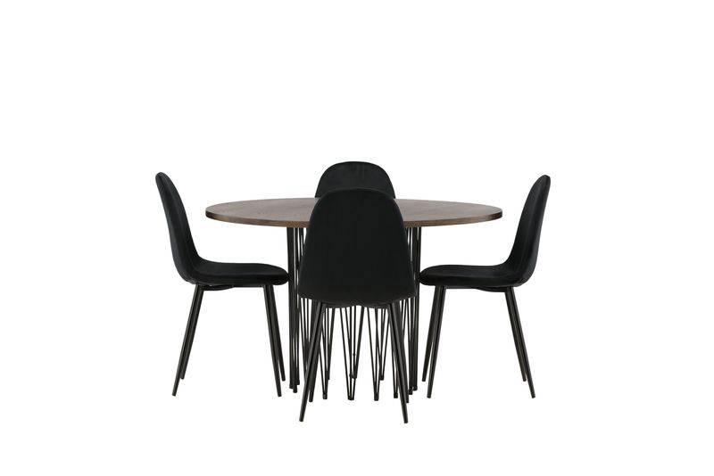 Venture Home Stone Rund Matgrupp