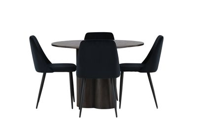 Venture Home Matgrupp Olivia med stolarna Night