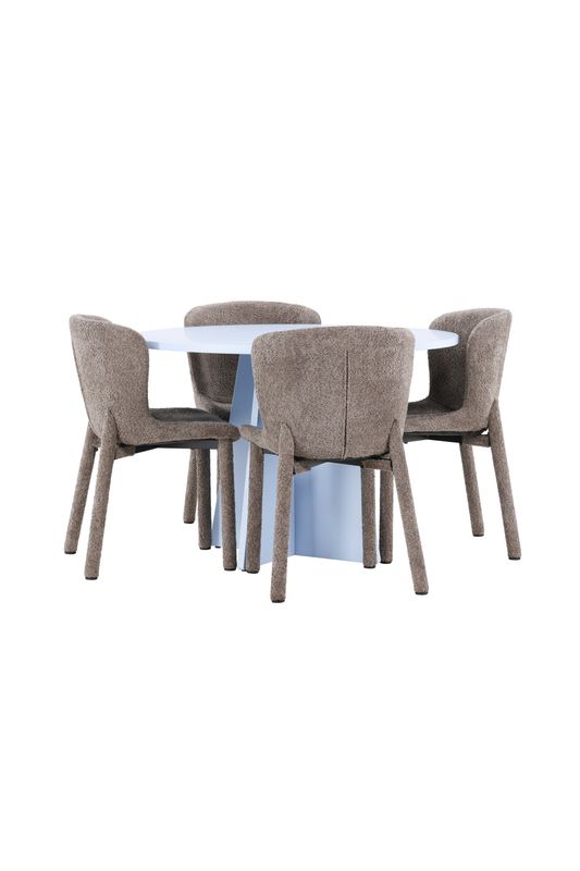 Venture Home Matbord Bootcut med Astoria Stol