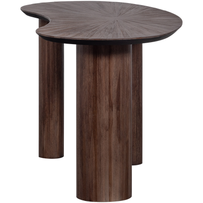 WOOOD Sun Organiskt Sidobord/Skrivbord i Återvunnet Teak - Brun