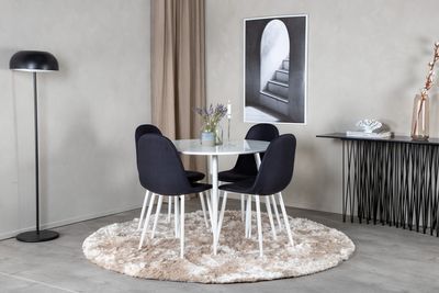 Venture Home Matgrupp Plaza med stolarna Polar