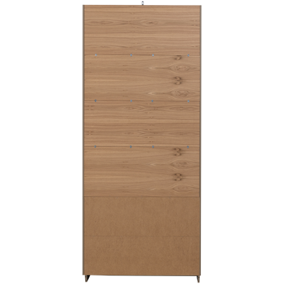 WOOOD Casa Vitrinskåp i Furu Mud [FSC]