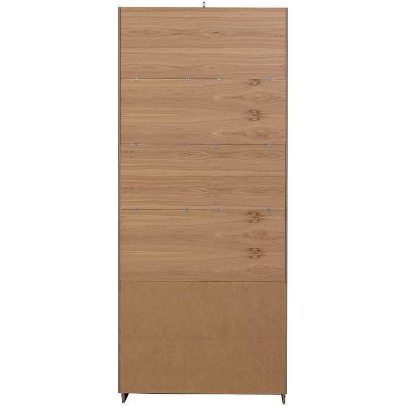 WOOOD Casa Vitrinskåp i Furu Mud [FSC]