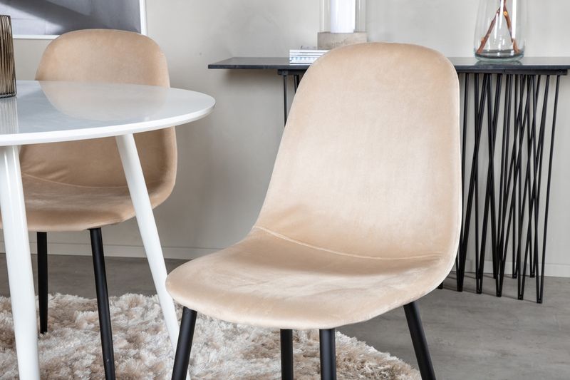 Venture Home Matgrupp Plaza med stolarna Polar