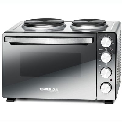 Rommelsbacher Bänkspis med plattor KM 3300  30L Spegelglas 3250W