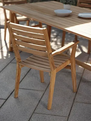 Brafab Keros Matbord 100x220 cm Teak