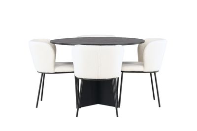 Venture Home Matgrupp Bootcut med Stolarna Edina