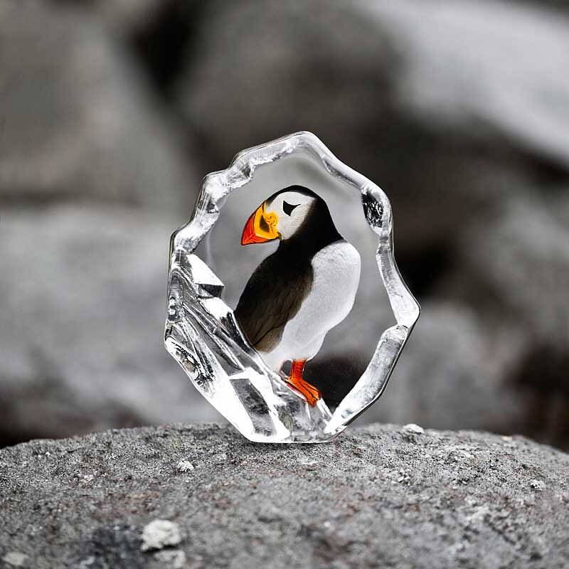 Målerås Lunnefågel Kristallblock