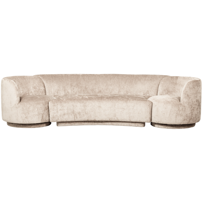 WOOOD COMBI-POPULAR: Soffa + Fåtöljer Naturlig