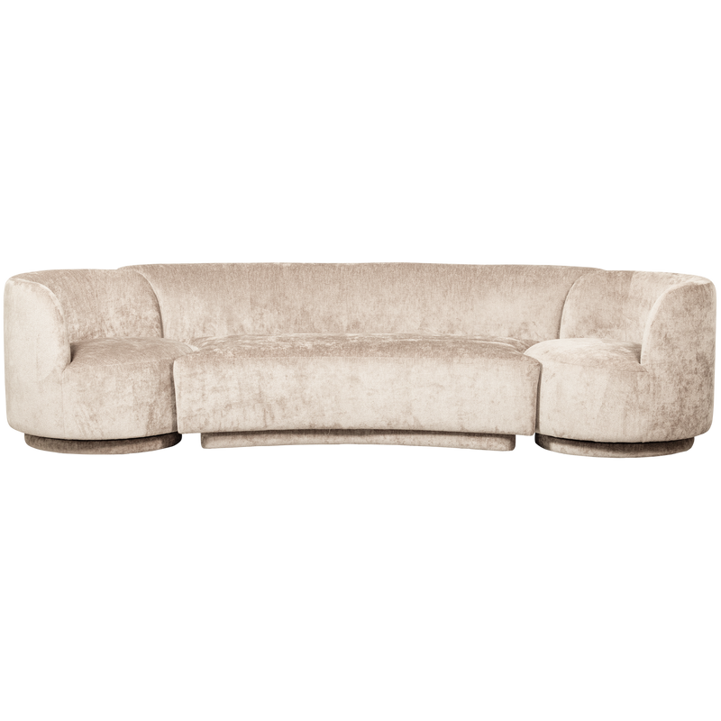 WOOOD COMBI-POPULAR: Soffa + Fåtöljer Naturlig