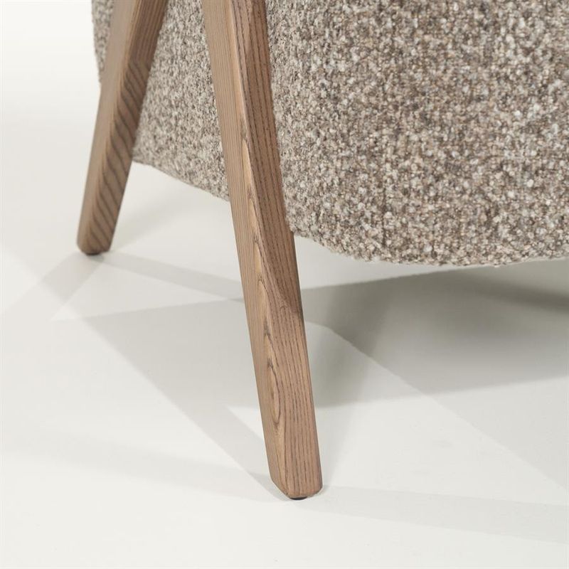 Eleonora Fåtölj Francis - Taupe Flou Mullvad