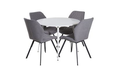 Venture Home Matgrupp Plaza med stolarna Gemma