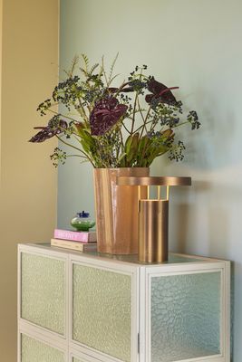 Hübsch BringMe Portabel Lampa i Borstad Mässing