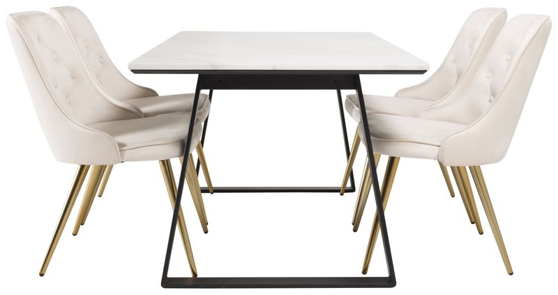 Venture Home Estelle Rektangulär Matgrupp