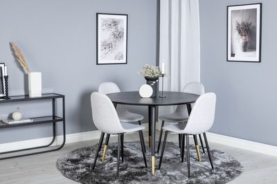 Venture Home Matgrupp Dipp med stolarna Polar