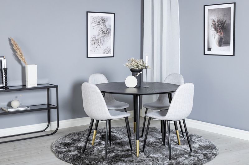 Venture Home Matgrupp Dipp med stolarna Polar