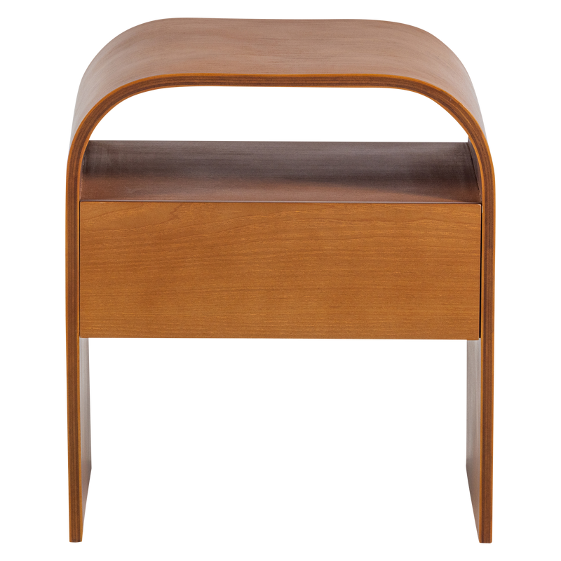 WOOOD Momo Sängbord/Sidobord i Brun MDF [FSC]