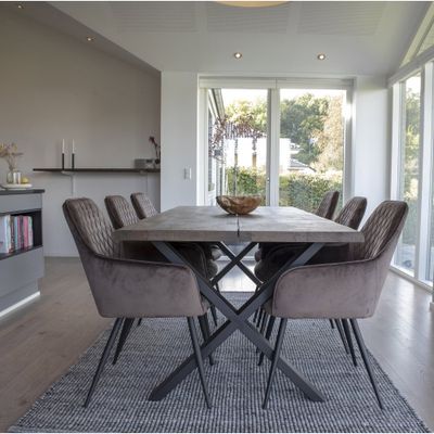 House Nordic Toulon Matbord Smoked