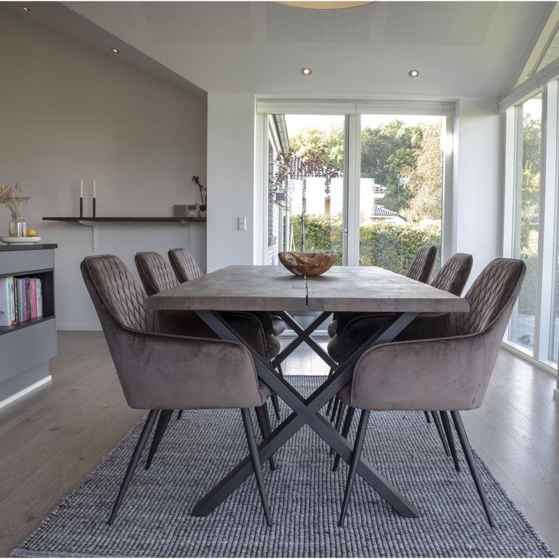 House Nordic Toulon Matbord Smoked