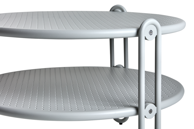 Brafab Blixt Soffbord 65 cm Ljusgrå