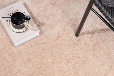 Venture Home Undra Rund Matta i Beige